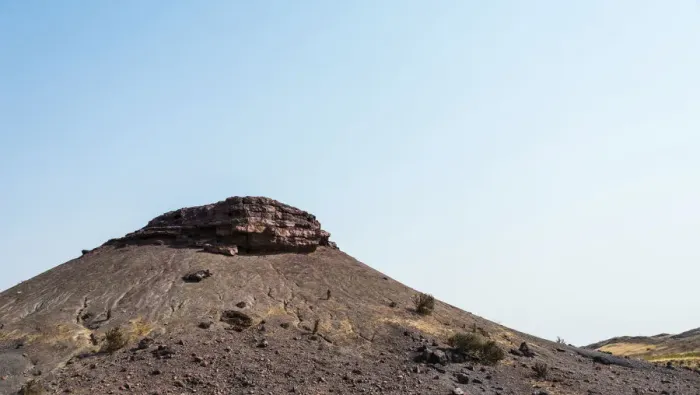 Framed Print : Burnt Mountain, Damaraland, Namibia