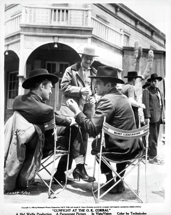 Framed Print : Burt Lancaster And Kirk Douglas In Gunfight At The O.K. Corral Framed Print : Burt Lancaster And Kirk Douglas In Gunfight At The O.K. Corral