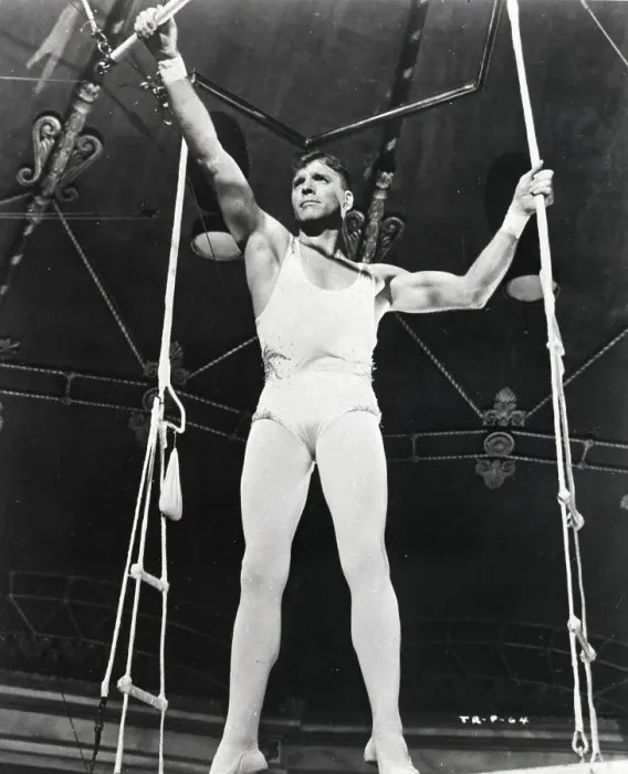 Framed Print : Burt Lancaster In Movie / On Trapeze Framed Print : Burt Lancaster In Movie / On Trapeze