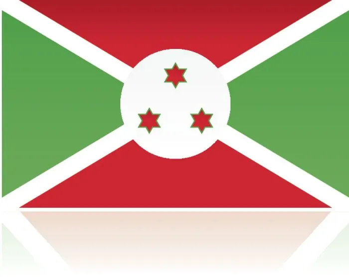 : Burundi Country Flag, Eastern Africa