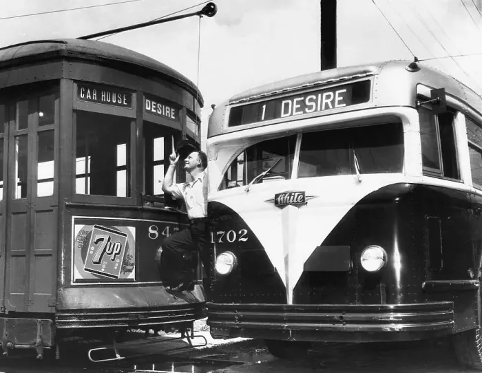 Framed Print : Bus and Streetcar Named Desire Framed Print : Bus and Streetcar Named Desire
