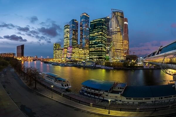 Business District in Moscow