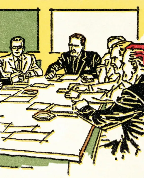 Framed Print : Business meeting Framed Print : Business meeting