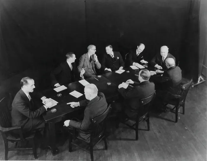 Framed Print : Business Meeting Framed Print : Business Meeting