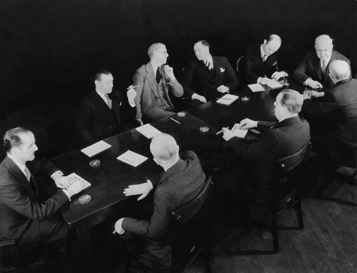 Framed Print : Business Meeting Framed Print : Business Meeting