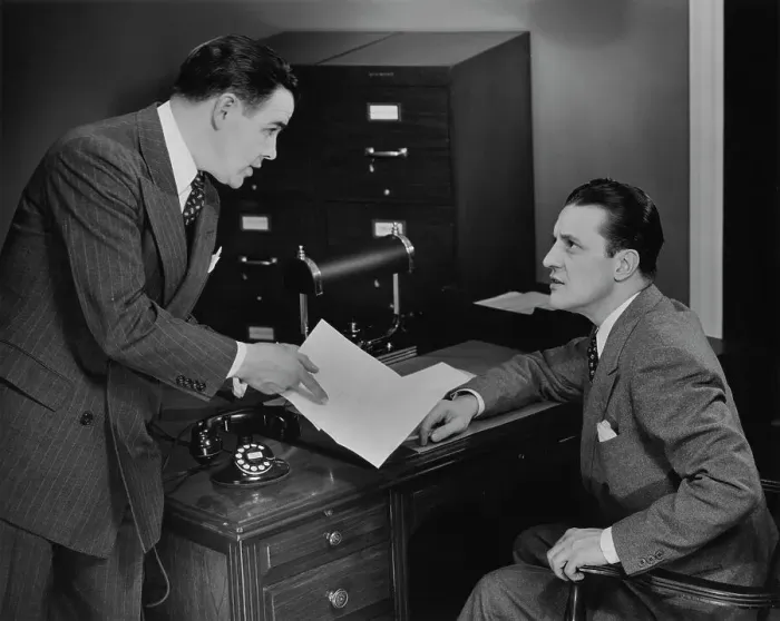Framed Print : Business Talk Framed Print : Business Talk