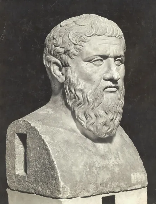 Framed Print : Bust of Grecian Philosopher Plato Framed Print : Bust of Grecian Philosopher Plato