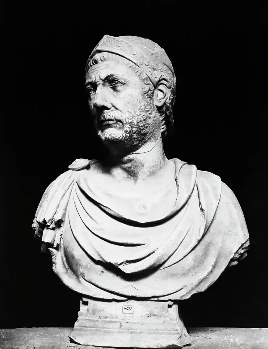 Framed Print : Bust Of Hannibal In Naples Museum Framed Print : Bust Of Hannibal In Naples Museum