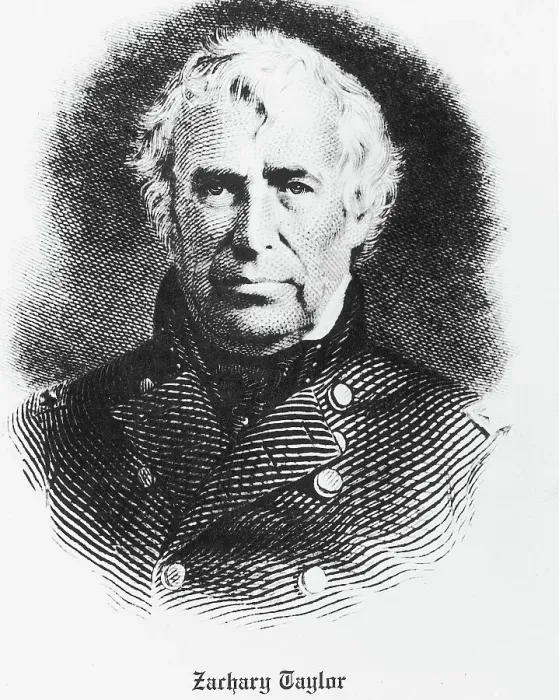 Framed Print : Bust Illustration Of Zachary Taylor Framed Print : Bust Illustration Of Zachary Taylor