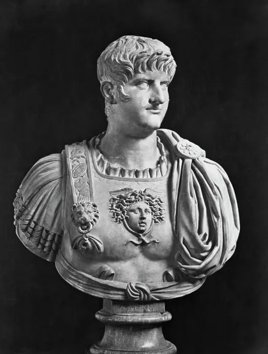 Framed Print : Bust Of Roman Emperor Nero Framed Print : Bust Of Roman Emperor Nero