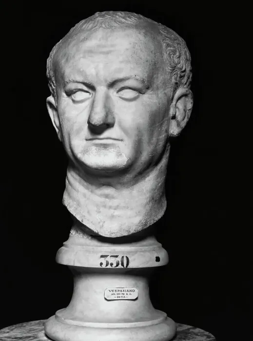 Framed Print : Bust of Vespasian Framed Print : Bust of Vespasian