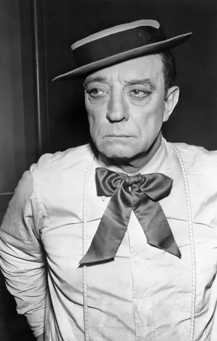 Framed Print : Buster Keaton Looking Grim Framed Print : Buster Keaton Looking Grim