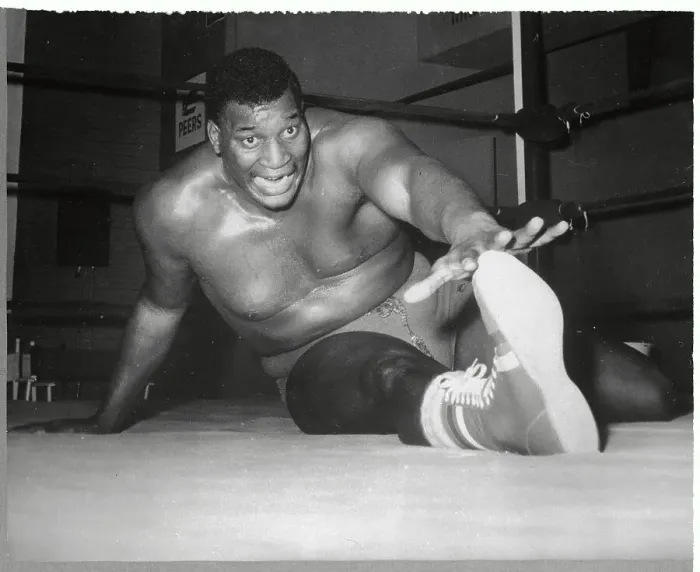 Framed Print : Buster Mathis Sitting in Ring Framed Print : Buster Mathis Sitting in Ring