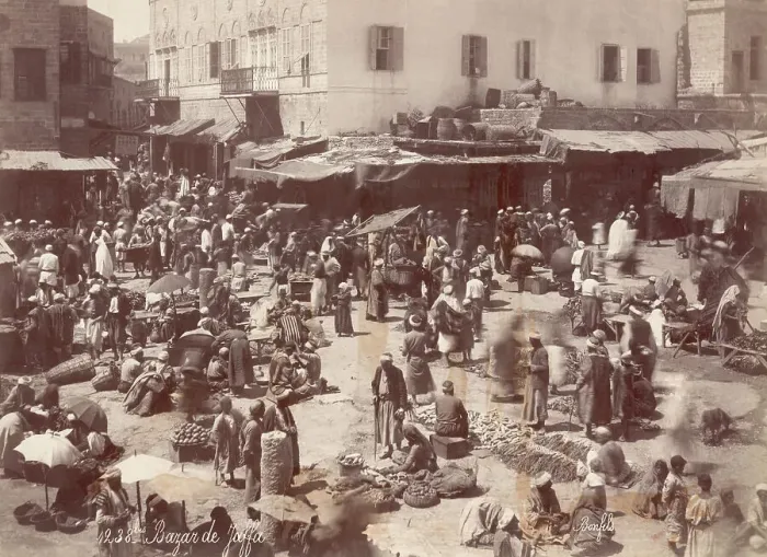 Framed Print : Busy Bazaar in Jaffa Framed Print : Busy Bazaar in Jaffa