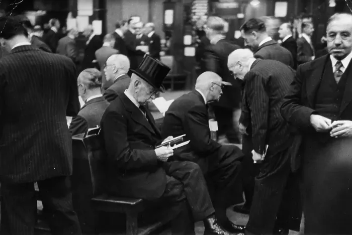 Framed Print : Busy Brokers Framed Print : Busy Brokers