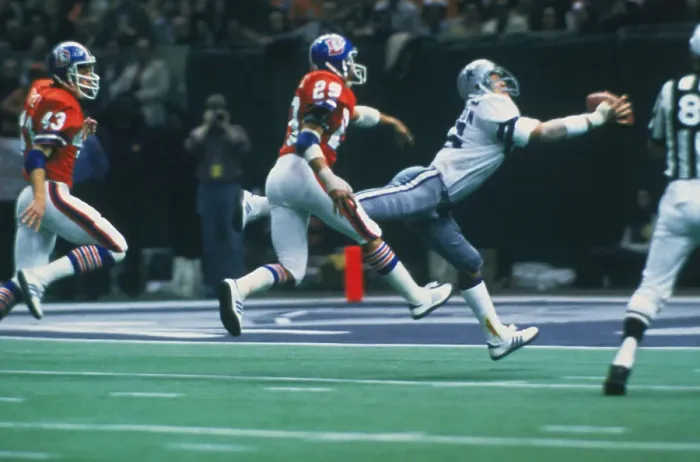 Framed Print : Butch Johnson Catching Touchdown Pass