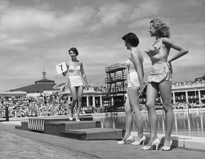 Framed Print : Butlin's Beauty Competition Framed Print : Butlin's Beauty Competition