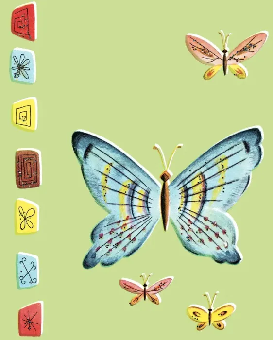 Framed Print : Butterfly pattern Framed Print : Butterfly pattern