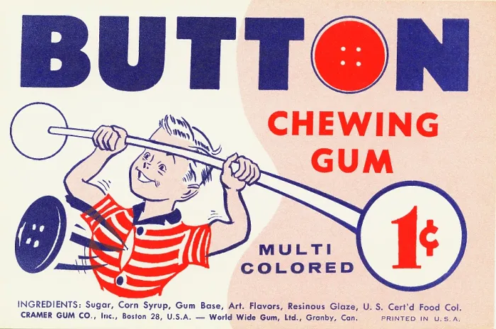 Framed Print : Button Chewing Gum Framed Print : Button Chewing Gum