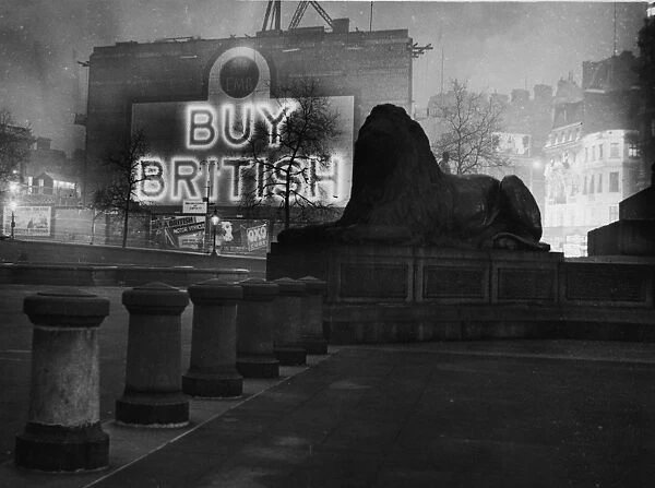 Buy British Campaign, Trafalgar Square