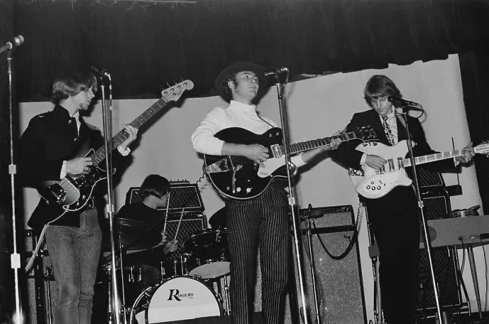 Framed Print : The Byrds. American rock band The Byrds in concert, circa 1965 Framed Print : The Byrds. American rock band The Byrds in concert, circa 1965