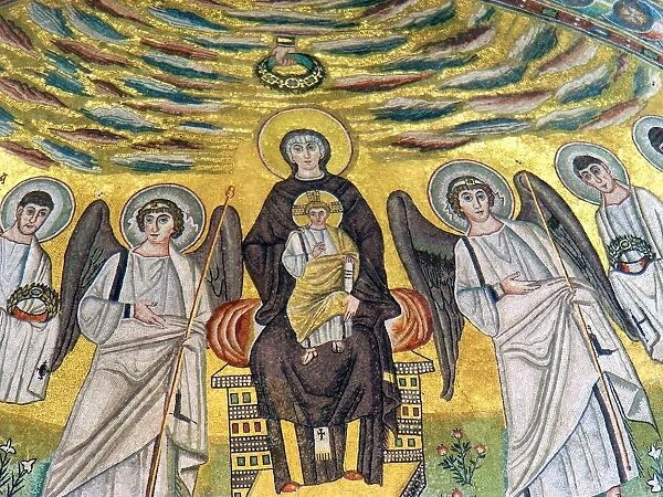 Byzantine mosaic, Basilica of Euphrasius, Porec