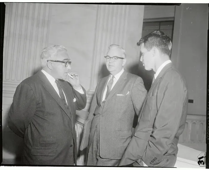 Framed Print : C Don Modica with Patrick Beary and Robert Kennedy Framed Print : C Don Modica with Patrick Beary and Robert Kennedy