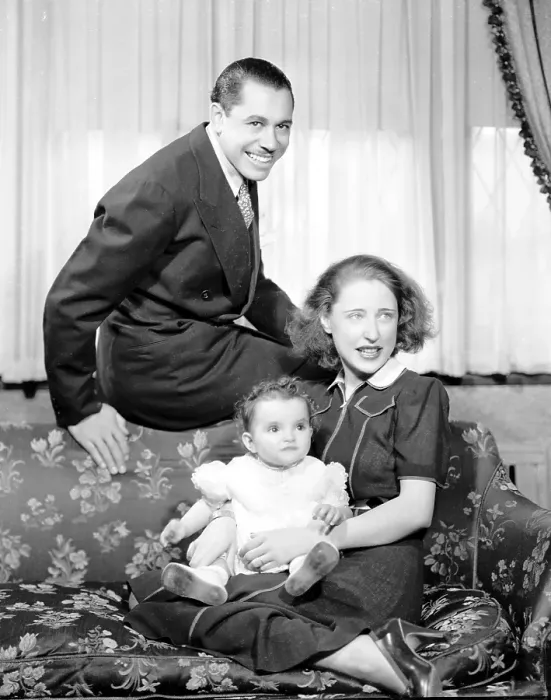 Framed Print : Cab Calloway And Family Framed Print : Cab Calloway And Family