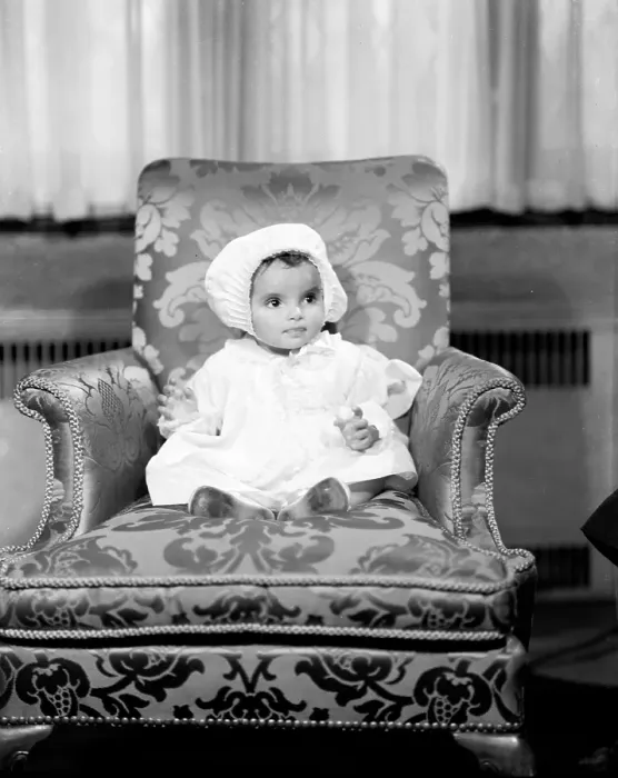 Framed Print : Cab Calloway's Child Portrait