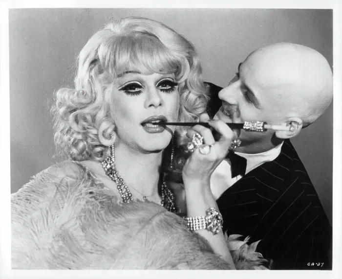 Framed Print : Cabaret. Unidentified women in full costume smoking cigarette in a scene Framed Print : Cabaret. Unidentified women in full costume smoking cigarette in a scene