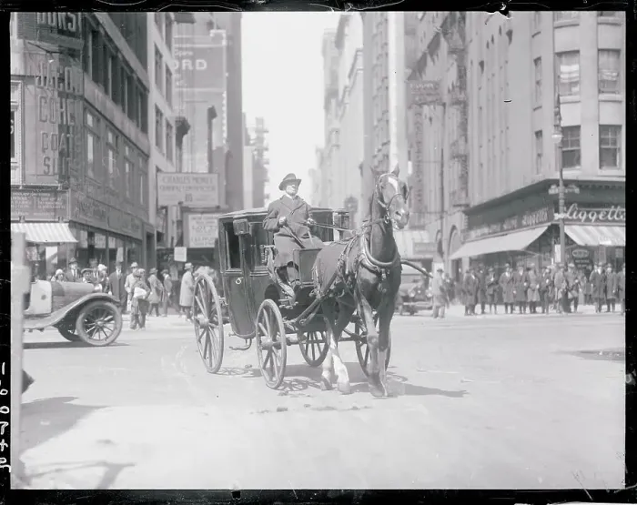 Framed Print : Cabby Driving His Horse Framed Print : Cabby Driving His Horse