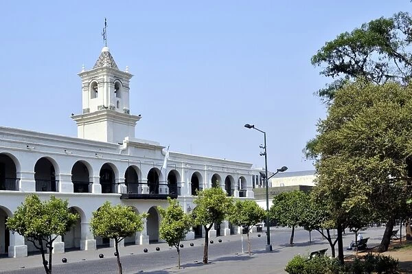 Cabildo, former seat of the colonial government in Salta, Argentina, South America