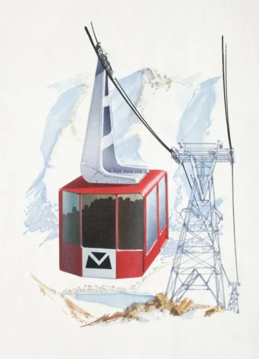 Framed Print : Cable car Framed Print : Cable car