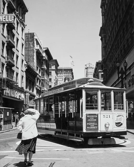 Framed Print : Cable Car Turnaround Framed Print : Cable Car Turnaround