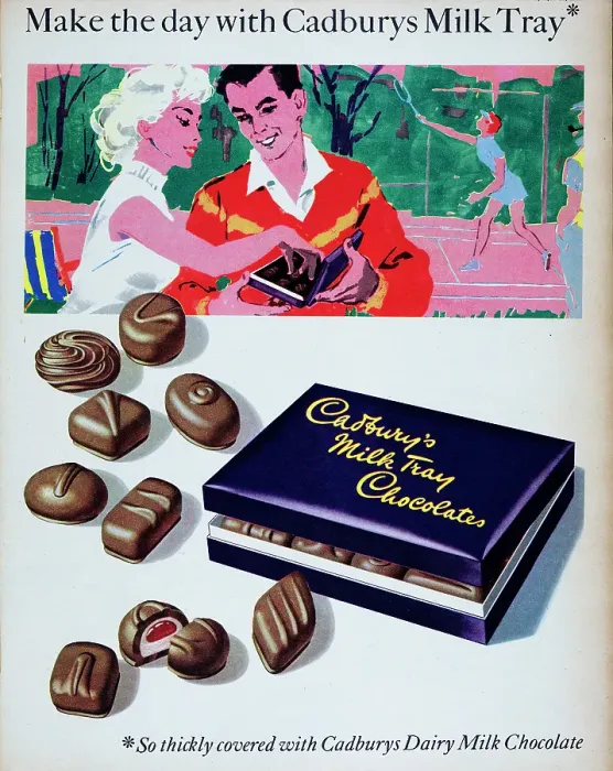 Framed Print : Cadbury's Milk Tray