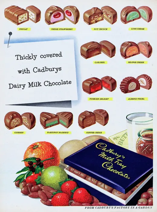Framed Print : Cadbury's Milk Tray Framed Print : Cadbury's Milk Tray