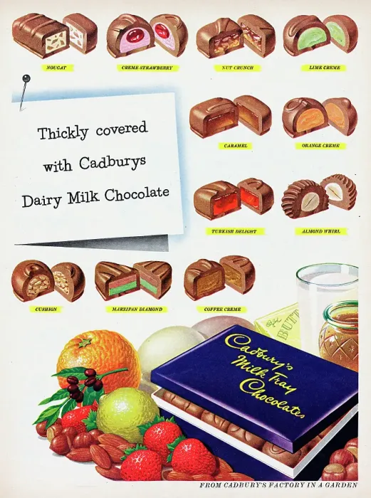 Framed Print : Cadbury's Milk Tray Framed Print : Cadbury's Milk Tray