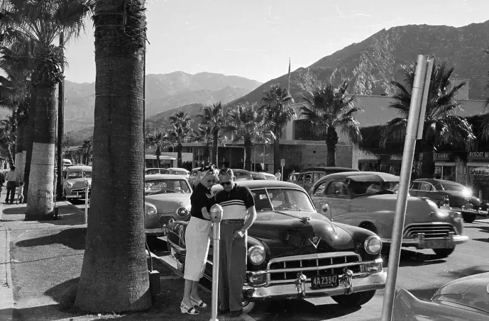 Framed Print : Cadillac In Street