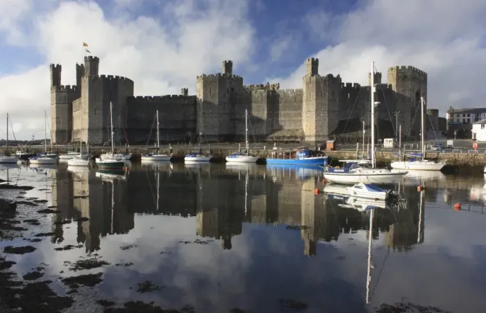 Framed Print : Caernarfon, Gwynedd, Wales Framed Print : Caernarfon, Gwynedd, Wales