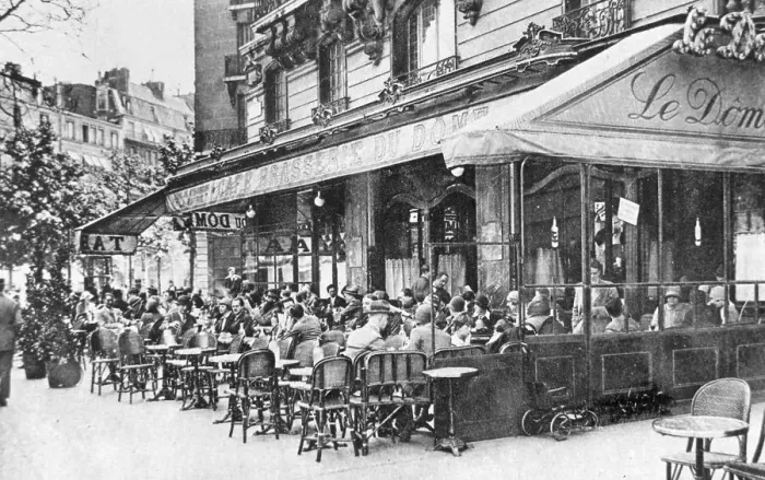 Framed Print : Cafe Du Dome Framed Print : Cafe Du Dome
