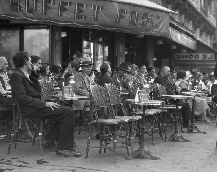 Framed Print : Cafe Du Dome Framed Print : Cafe Du Dome