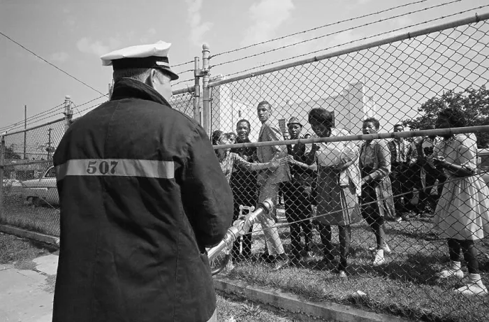 Framed Print : Caged Protesters Framed Print : Caged Protesters