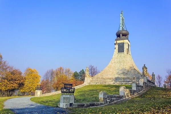 The Cairn of Peace or Mohyla miru, near Slavkov or Austerlitz, Prace village, Okres Vyskov district, Jihomoravsky region, Czech Republic