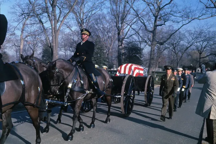 Framed Print : Caisson Carrying the Casket of Gus Grissom Framed Print : Caisson Carrying the Casket of Gus Grissom
