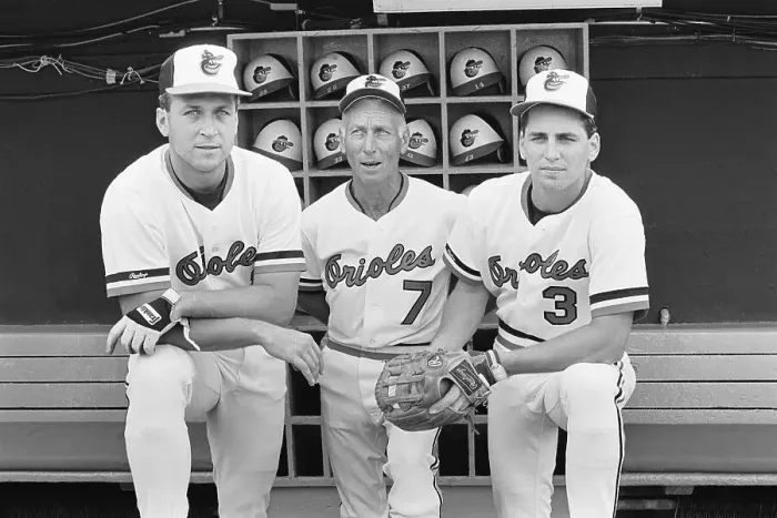 Framed Print : Cal Ripken Senior and Sons Framed Print : Cal Ripken Senior and Sons