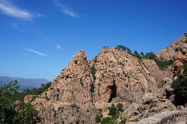Calanches of Piana, Close Up, Corsica, France
