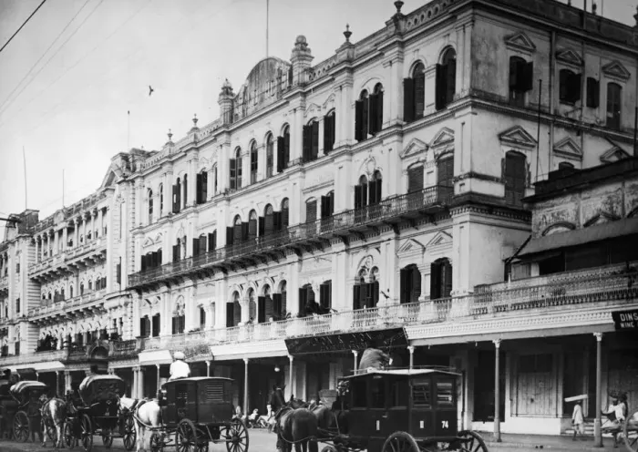 Framed Print : Calcutta Grand Hotel Framed Print : Calcutta Grand Hotel