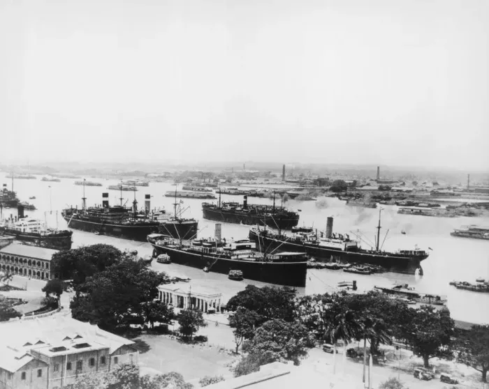 Framed Print : Calcutta Harbour Framed Print : Calcutta Harbour
