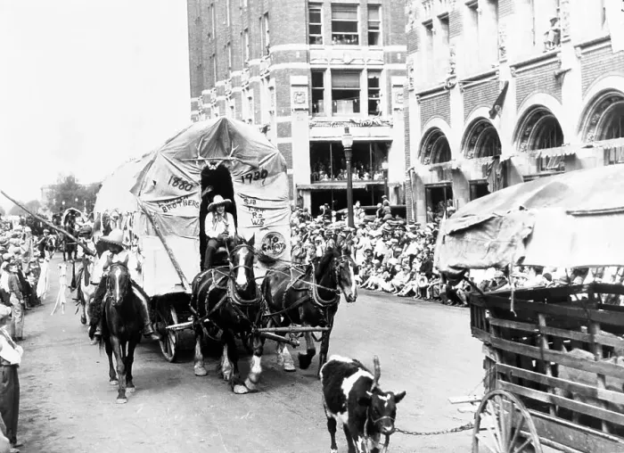Framed Print : Calgary Stampede Parade Framed Print : Calgary Stampede Parade