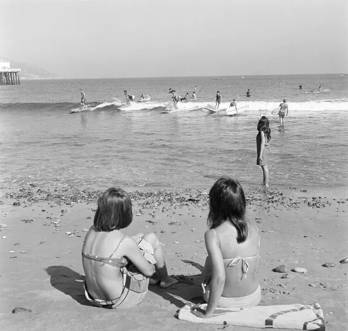Framed Print : California Beach Girls Framed Print : California Beach Girls